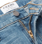 FRAME - L'Homme Slim-Fit Stretch-Denim Jeans - Men - Blue