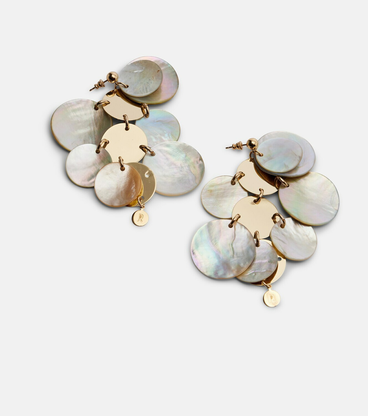 Rabanne Mother-of-pearl earrings