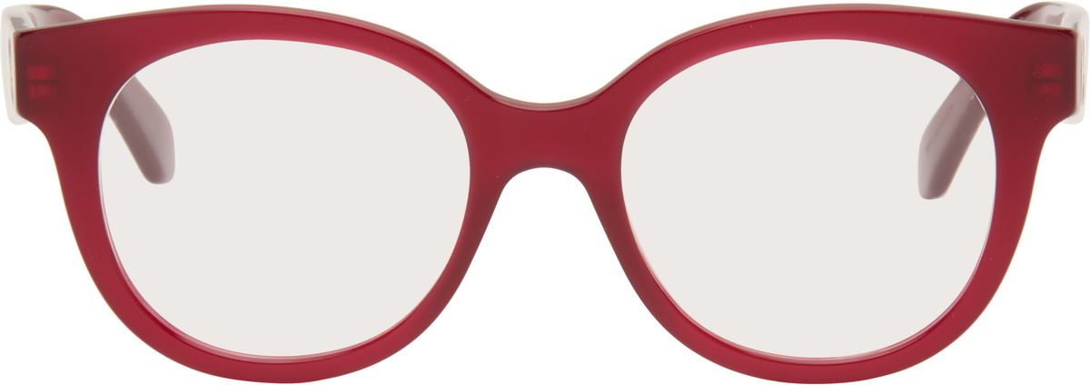 LOEWE Red Anagram Glasses