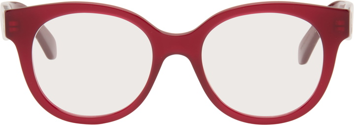 Photo: LOEWE Red Anagram Glasses