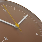 HAY Jasper Morrison Wall Clock in Brown 
