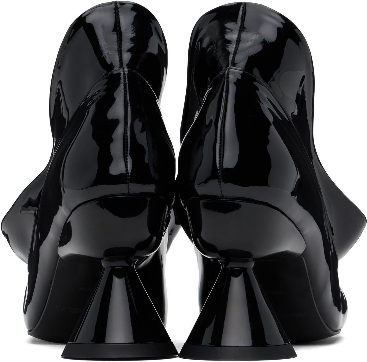 Paula Canovas Del Vas Black Diablo Saturn Heels