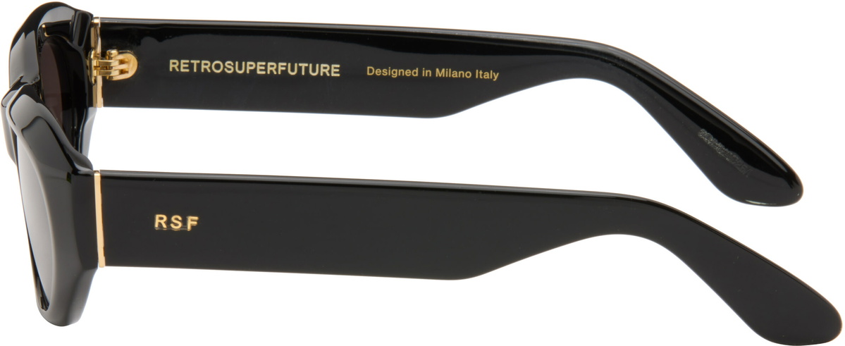 RETROSUPERFUTURE Black Cinema Sunglasses