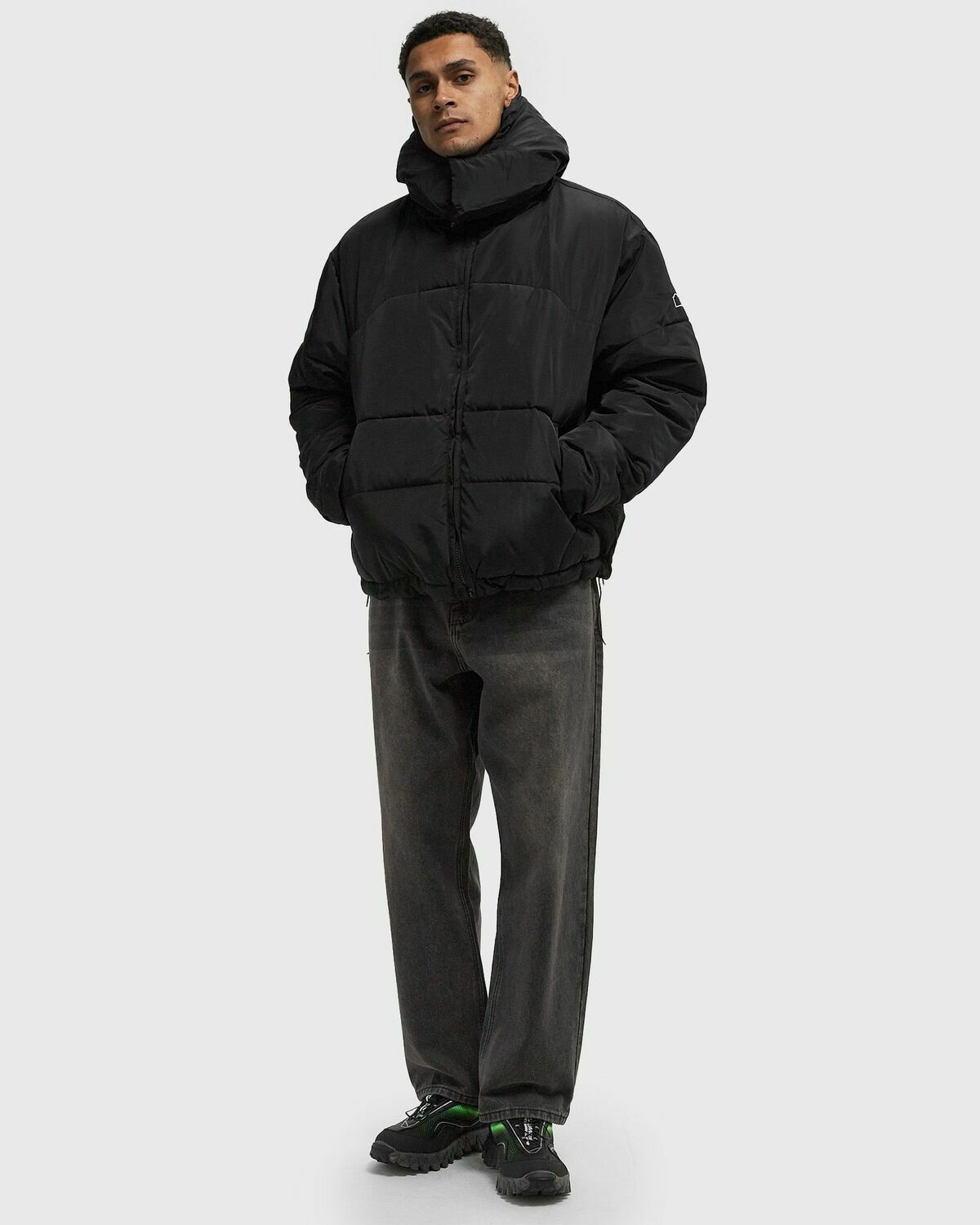 Reternity SIGNE PUFFER JACKET Black Mens Down & Puffer Jacket