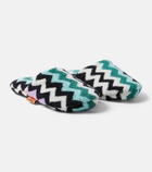 Missoni Best Zigzag cotton terry slippers