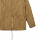 Uniform Bridge Men's 2 Pocket Nylon Overshirt in Khaki