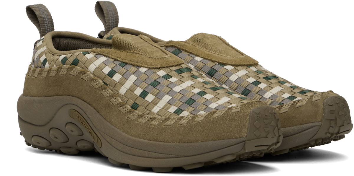 Merrell 1TRL Khaki Jungle Moc EVO Woven Loafers