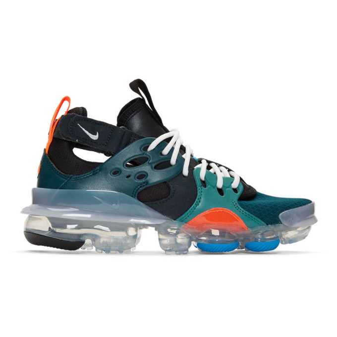 Photo: Nike Black and Blue D/MS/X Air Vapormax DSVM Sneakers