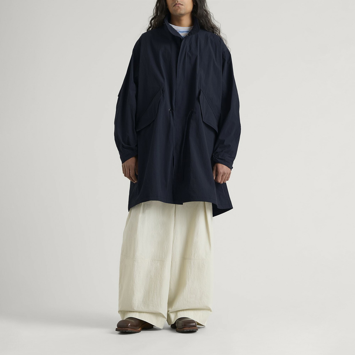 YMC Men's 96 Snorkel Parka Jacket in Navy