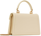 Dolce&Gabbana Off-White Small Devotion Bag