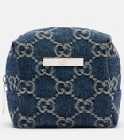 Gucci Gucci Essence Classic Mini denim makeup bag