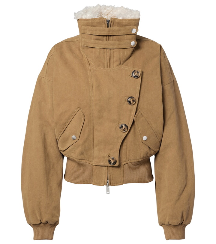 Photo: Marant Etoile Oana cotton twill jacket