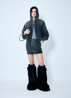 Alexander Wang Crystal Hotfix Tube Skirt