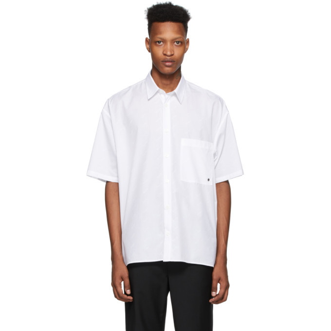 Photo: Etudes White Illusion Monogram Shirt