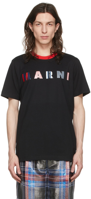 Photo: Marni Black Cotton T-Shirt