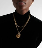 FoundRae Infinite Gratitude & New Beginnings 18kt gold necklace with diamonds