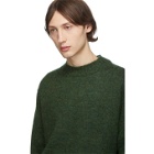 Schnaydermans Green Mohair Crewneck Sweater