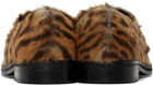 Martine Rose Brown Champagne Cap Square Toe Loafers