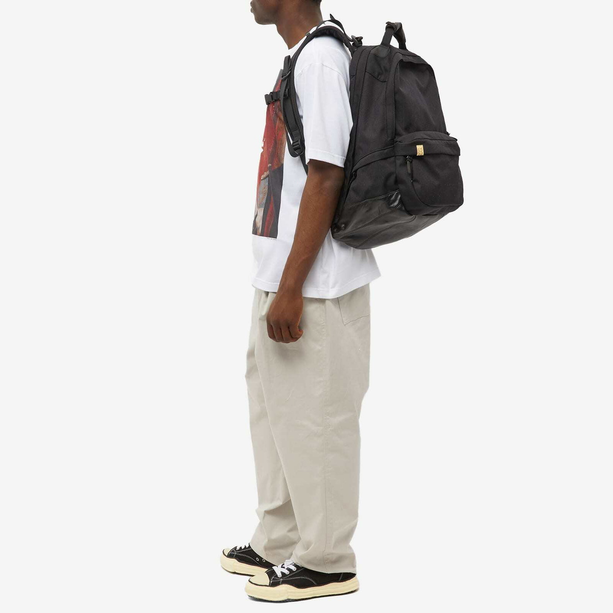 Visvim Men's Vivism Cordura 22L in Black Visvim