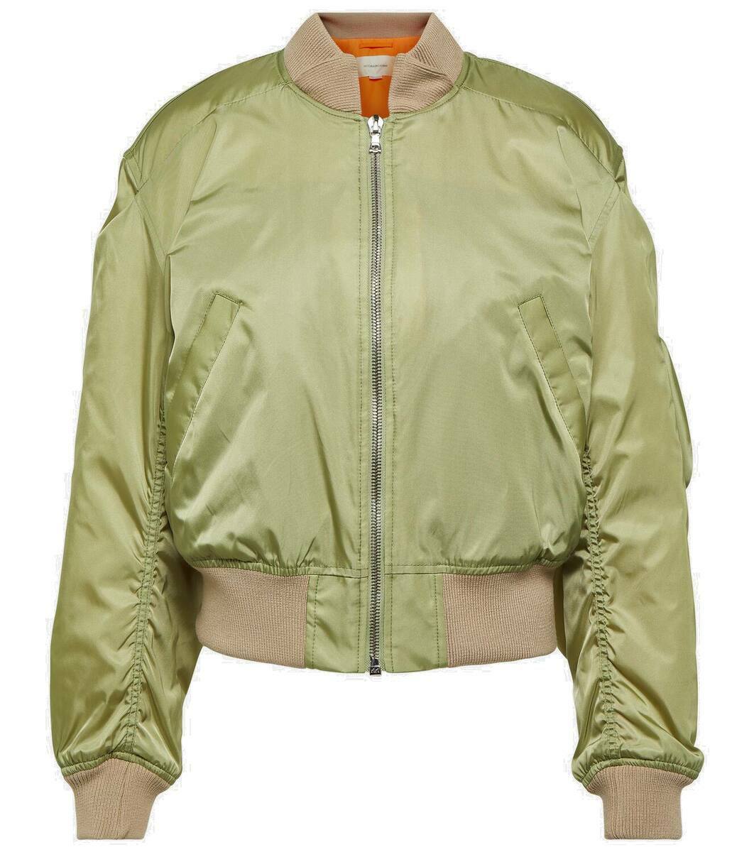 Victoria Beckham Cropped bomber jacket Victoria Beckham