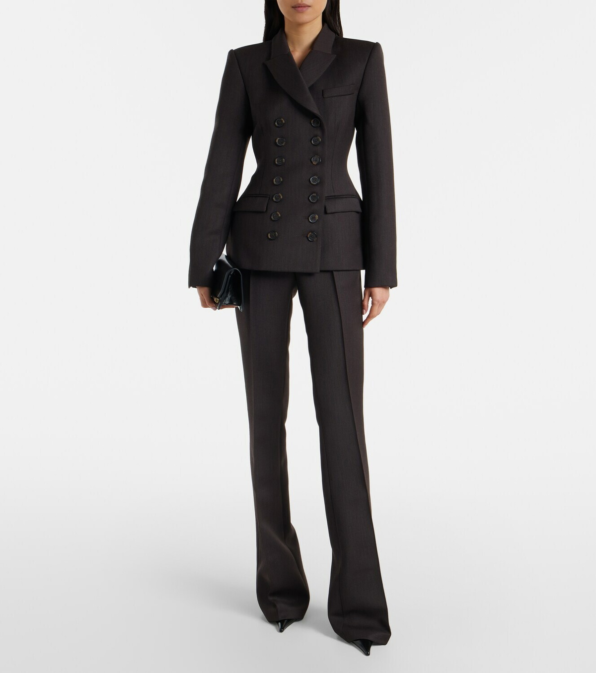 Alex Perry High-rise flared pants