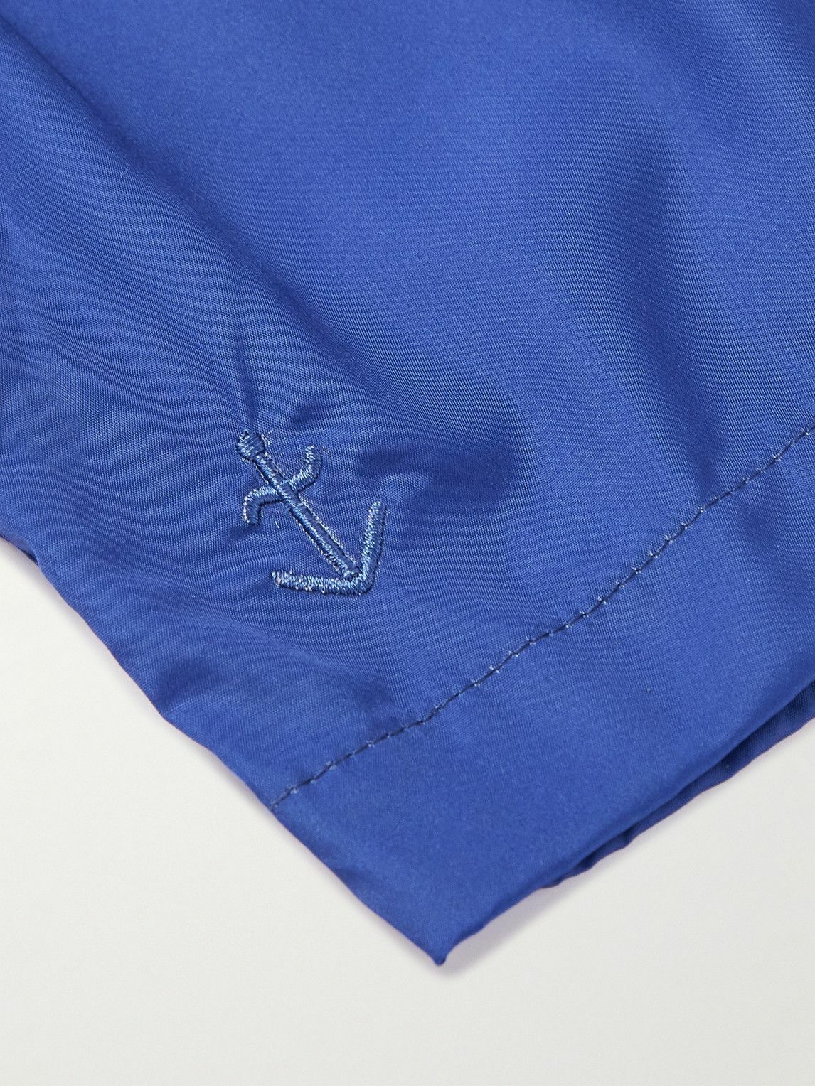 La Paz - Straight-Leg Short-Length Recycled Swim Shorts - Blue