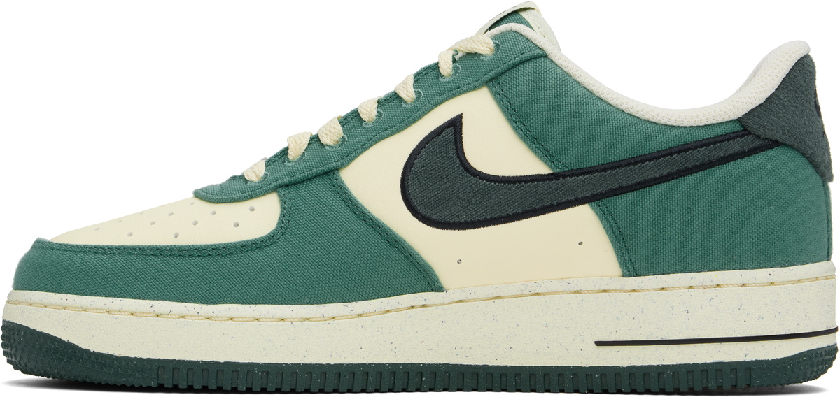 nike air force 1 lv8 green and white
