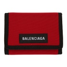 Balenciaga Red Explorer Wallet