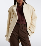 Xu Zhi Belted wool and alpaca-blend jacket