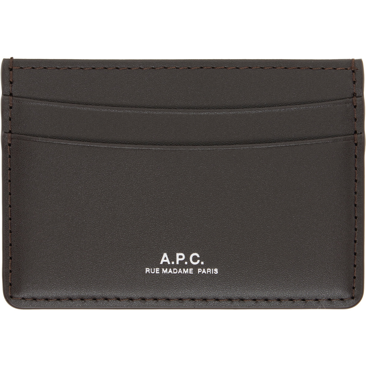 A.P.C. Brown André Card Holder