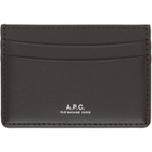 A.P.C. Brown André Card Holder