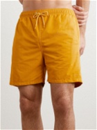 Norse Projects - Core Straight-Leg Mid-Length Swim Shorts - Yellow
