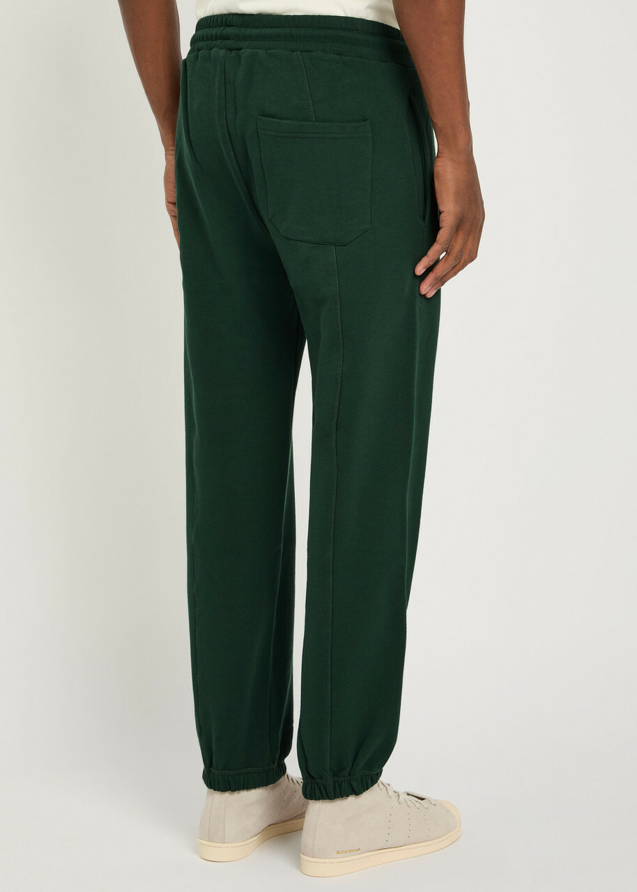 Cole Buxton Logo-print Cotton Sweatpants Green