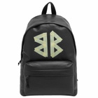 Balenciaga Men's Explorer Backpack in Washed Black 