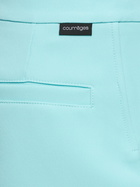 COURREGES Twill Suspender Mini Skirt