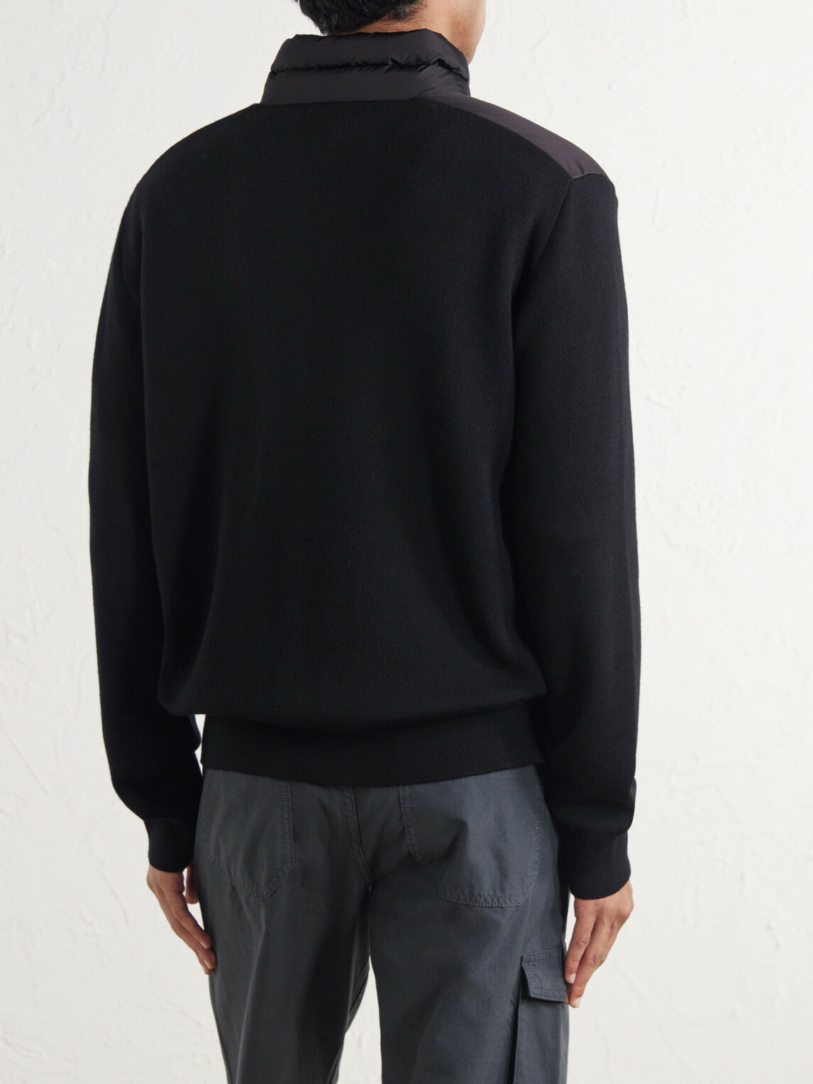 Canada Goose - HyBridge® Flavio Wool and Shell Down Jacket - Black