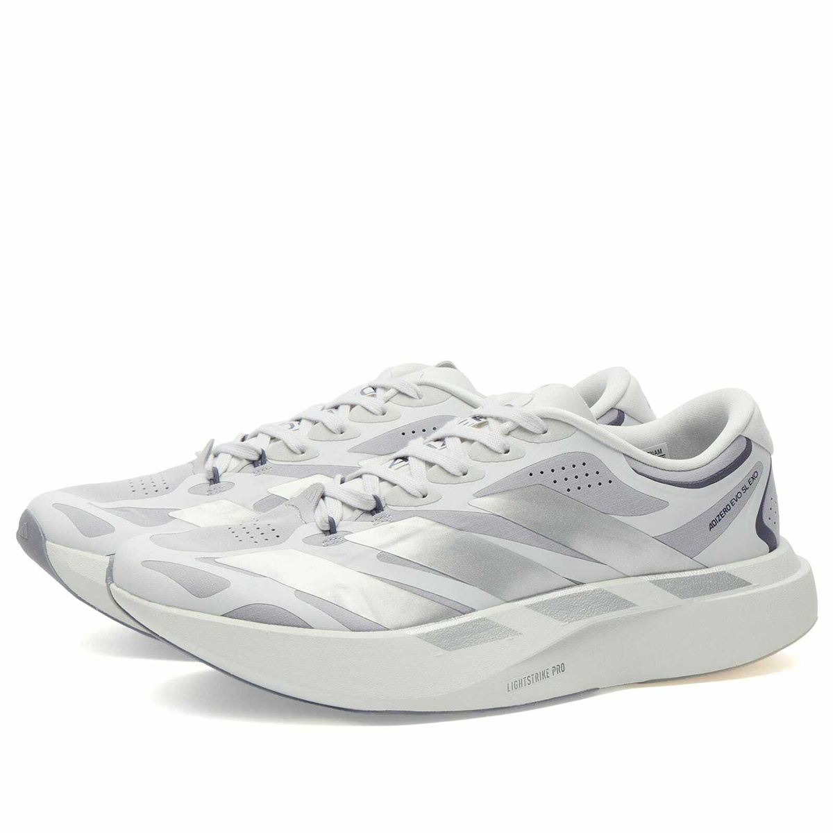 Adidas Women's Adizero Evo Sl Exo Sneaker in Glory Grey/Silver Met./Dash Grey