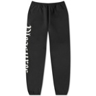 Pleasures Men's Burnout Sweat Pant in Black