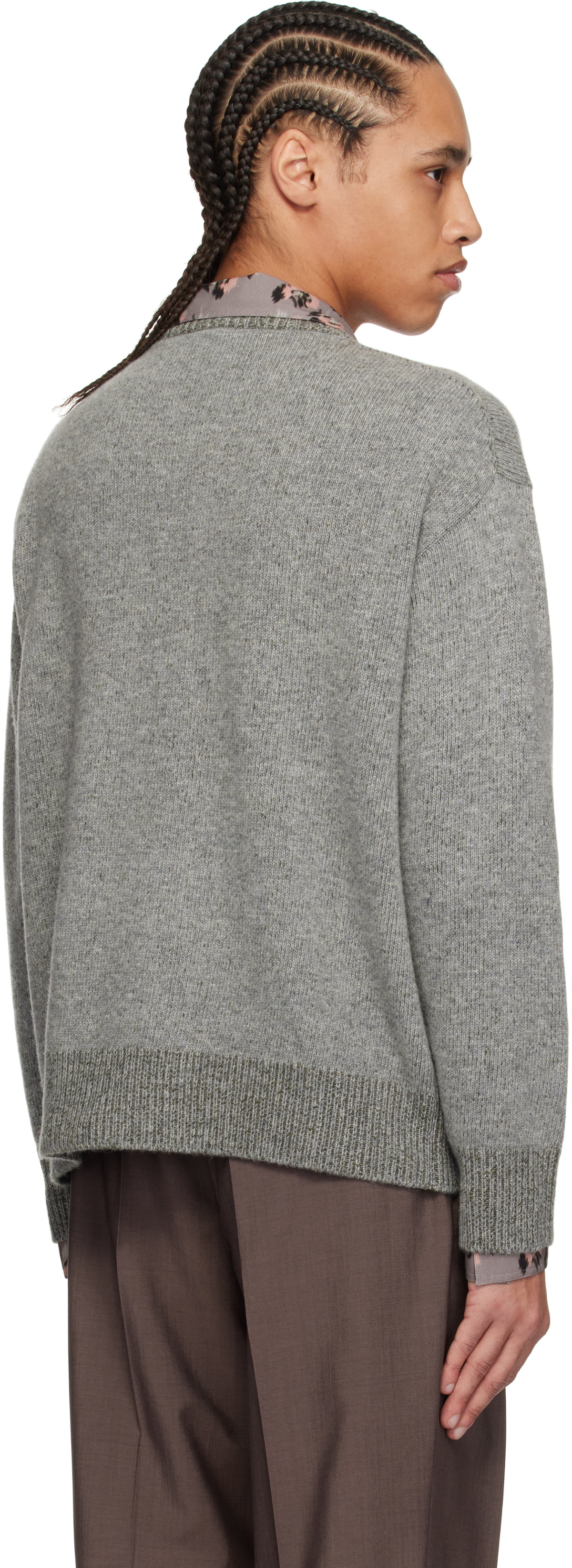 Paul Smith Gray Button Thru Cardigan