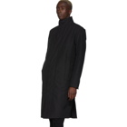 11 by Boris Bidjan Saberi Black Insulated Coat