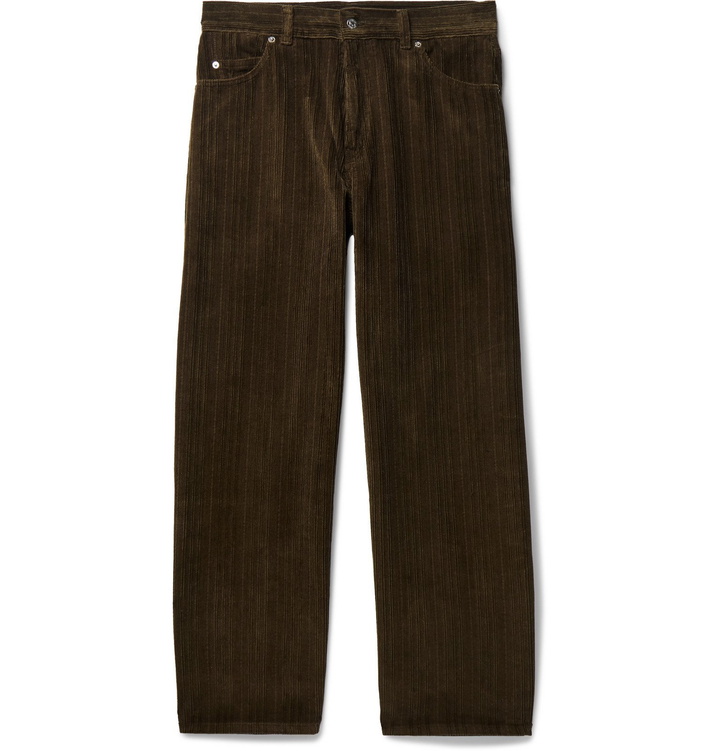 Photo: Our Legacy - Cotton-Corduroy Trousers - Brown