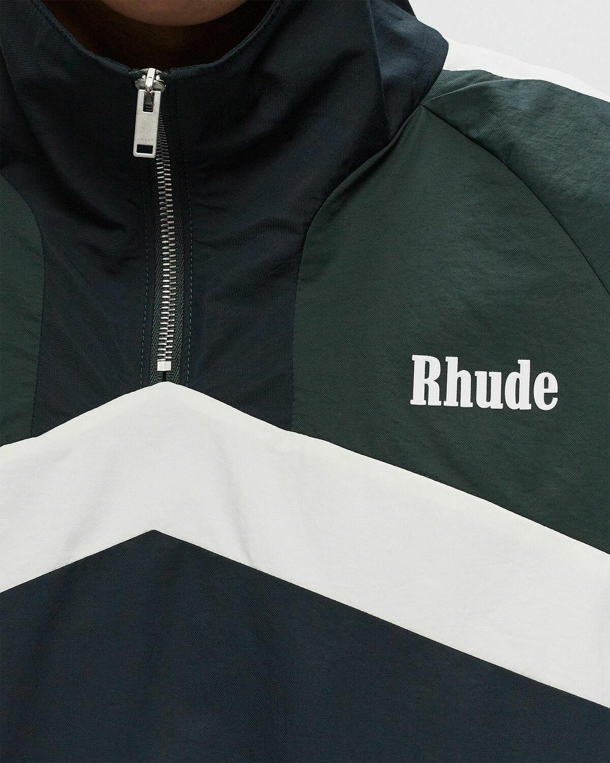 Rhude Motorsport Track Quarterzip Blue Track Jackets Rhude