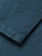Sid Mashburn - Butcher Hemp and Cotton-Blend Canvas Blazer - Blue