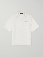 AMIRI - Studded Camp-Collar Woven Shirt - White