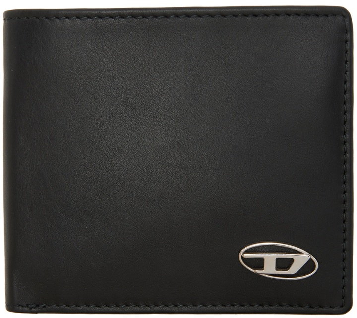 Photo: Diesel Black Leather Hiresh S Bifold Wallet