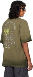 NAMESAKE Khaki Sava Stained Oversized Estate T-shirt