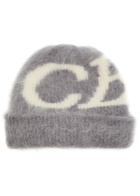 Cole Buxton Logo Brushed Alpaca-blend Beanie - Grey - One Size