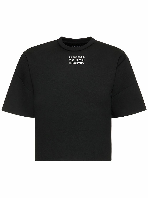 Photo: LIBERAL YOUTH MINISTRY - Neoprene Knitted T-shirt
