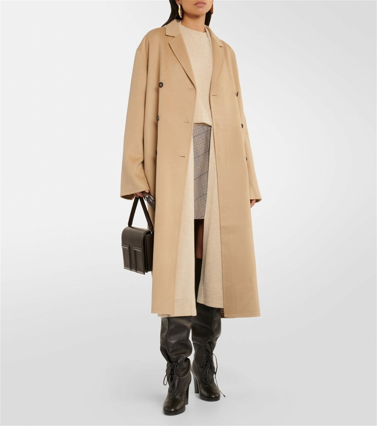 Toteme Oversized double-breasted wool coat Toteme