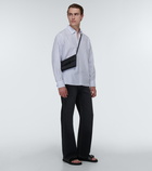 Acne Studios Distortion leather shoulder bag